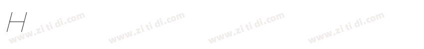 HelveticaObl He字体转换